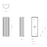 Versailles 370 Bathroom Light LED Chrome