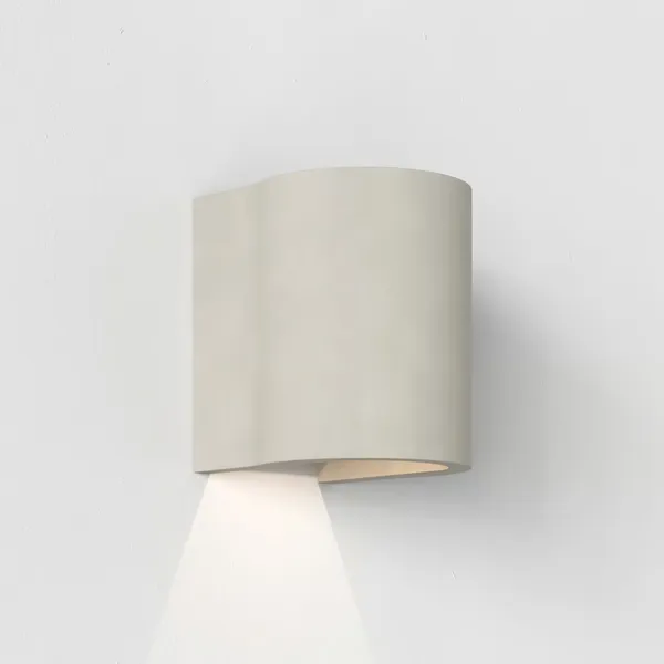 Dunbar 120 Væg Udendørslampe LED Lys Beton