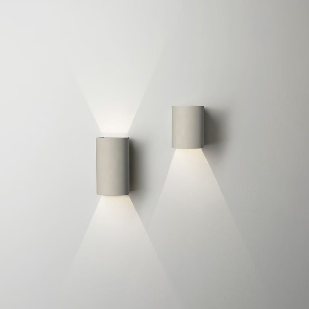 Dunbar 120 Wall Outdoor Lamp LED Light Concrete