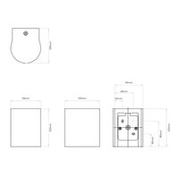 Dunbar 120 Wall Outdoor Lamp LED Light Concrete