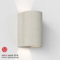 Dunbar 160 Wall Outdoor Lamp LED Light Concrete