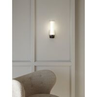 Ottavino Applique Murale Mat Noir
