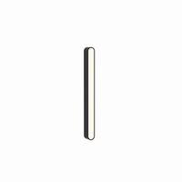 Atticus 600 Vegglampe Matt Sort