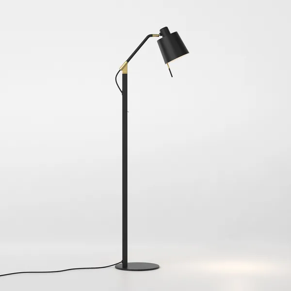 Lampa Stojąca Edward, Matowy Czarny