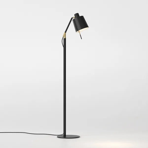 Lampa Stojąca Edward, Matowy Czarny