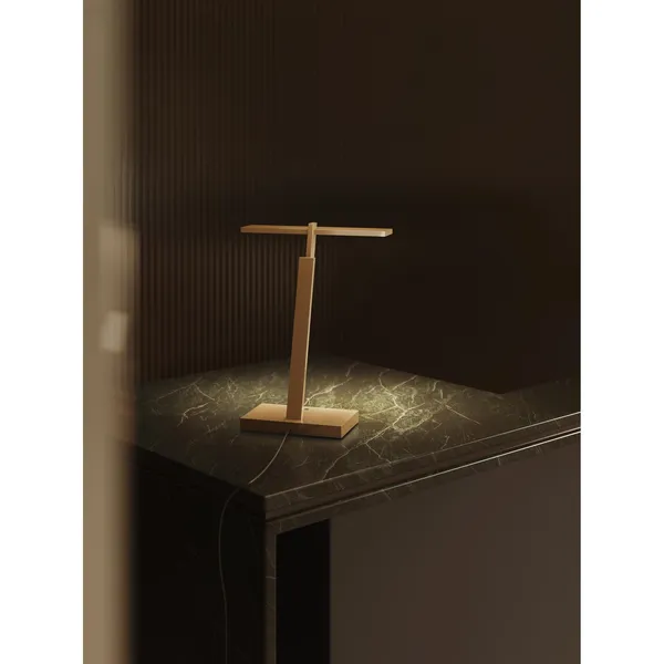 Gerrit Bordlampe Anodised Gold