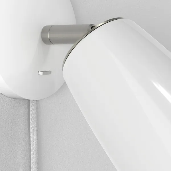 Carlton Væglampe med Kabel Porcelæn