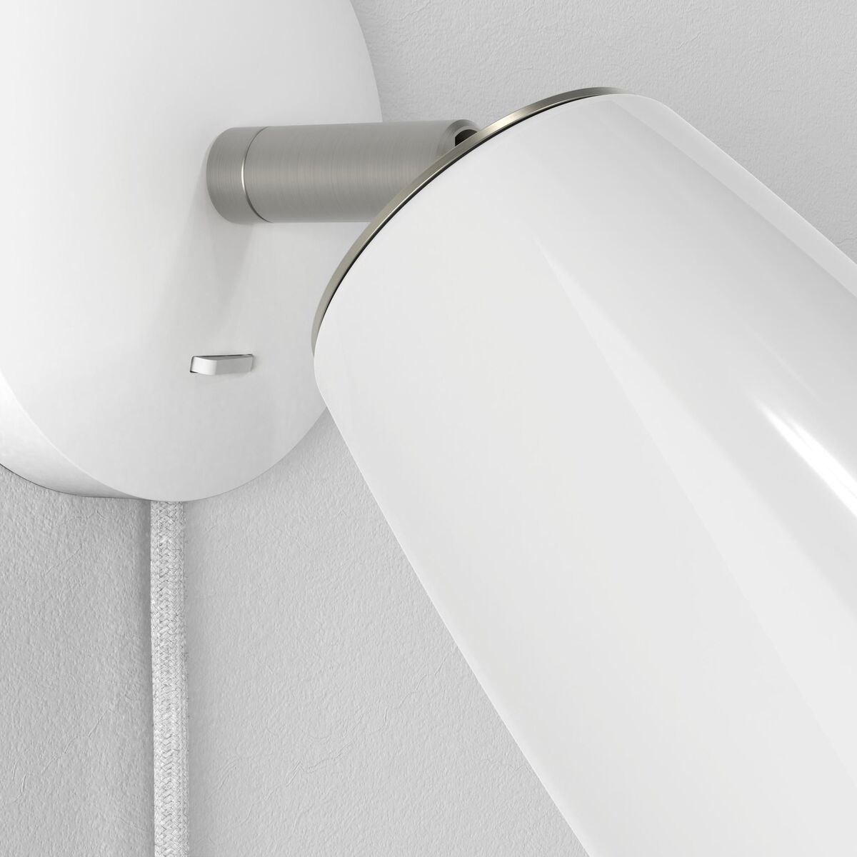 Carlton Wall Lamp with Cable Porcelain