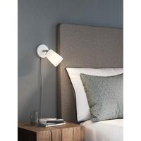 Carlton Wall Lamp with Cable Porcelain