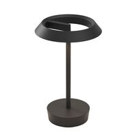 Schwarz Tragbare Tischlampe Matt