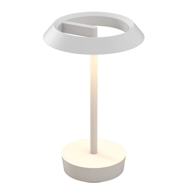 Halo Portable Table Lamp Matt White