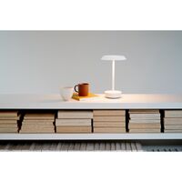 Halo Draagbare Tafellamp Mat Wit