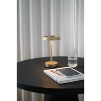 Halo Draagbare Tafellamp, Brons