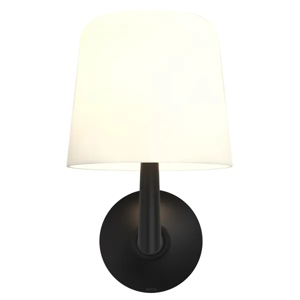 Ella Vegglampe Matt Sort