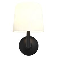 Ella Vegglampe Matt Sort