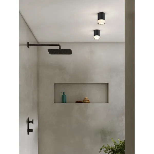 Ottawa Loftlampe Mat Sort