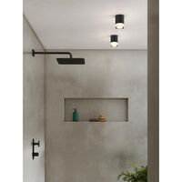 Ottawa Loftlampe Mat Sort