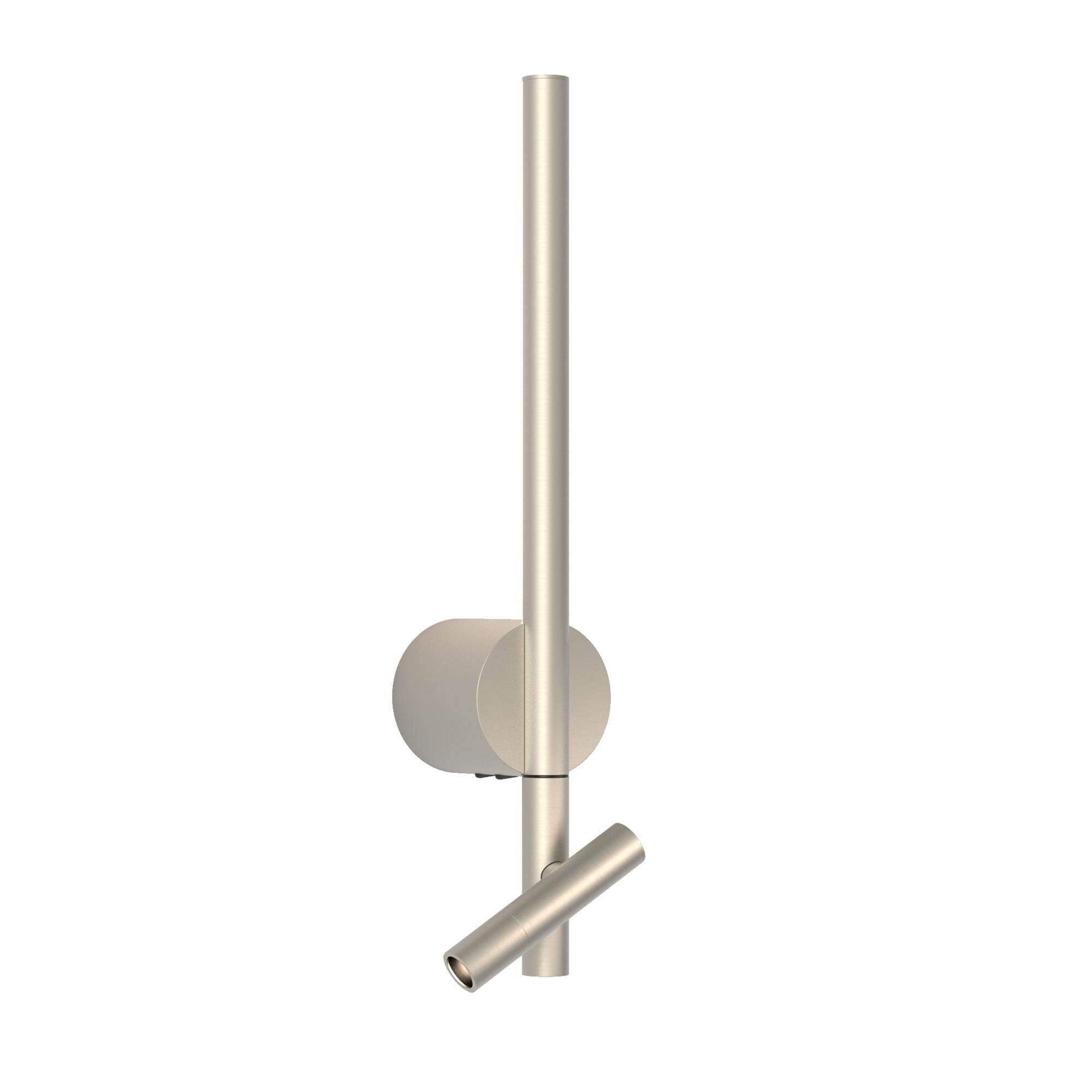 Baton V&auml;gglampa Matt Nickel