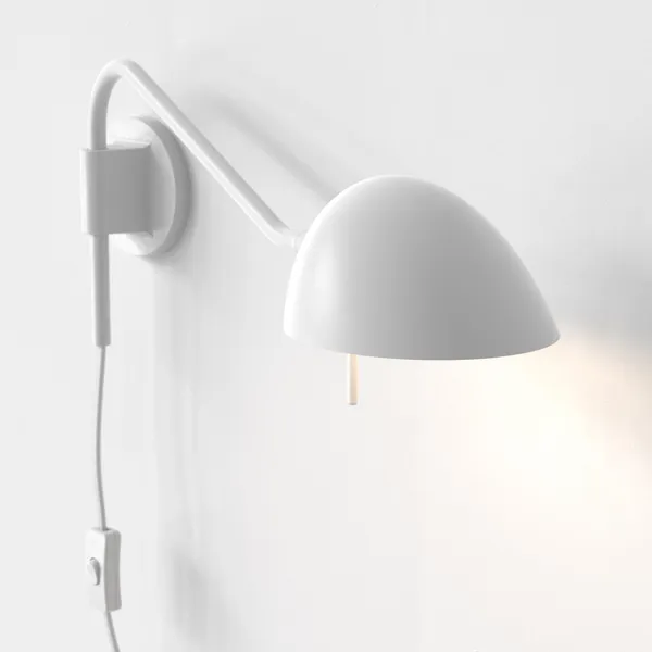 Serge Wandlamp Mat Wit