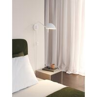 Serge Wandlamp Mat Wit