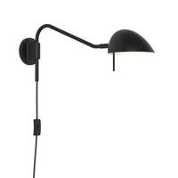 Zwart Wandlamp Mat