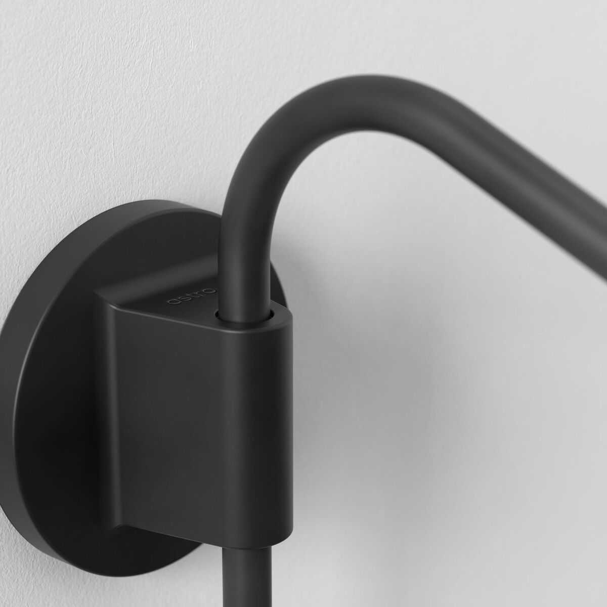 Zwart Wandlamp Mat