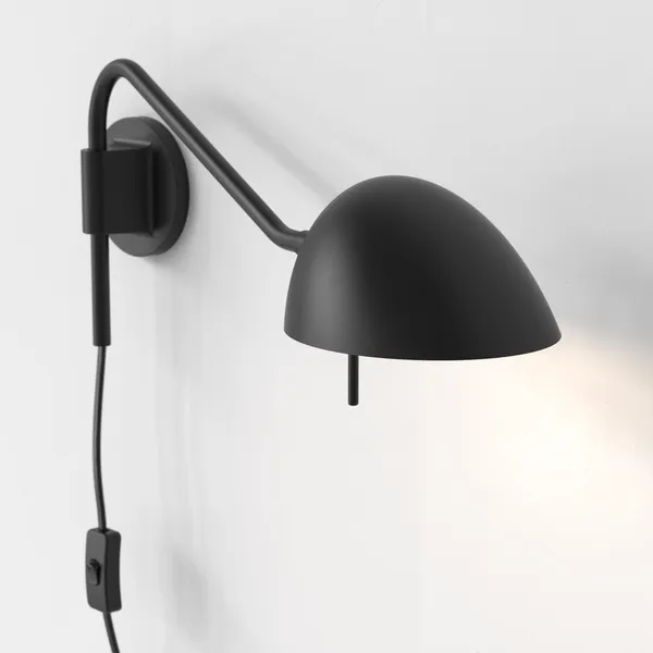 Serge Wall Lamp Matt Black