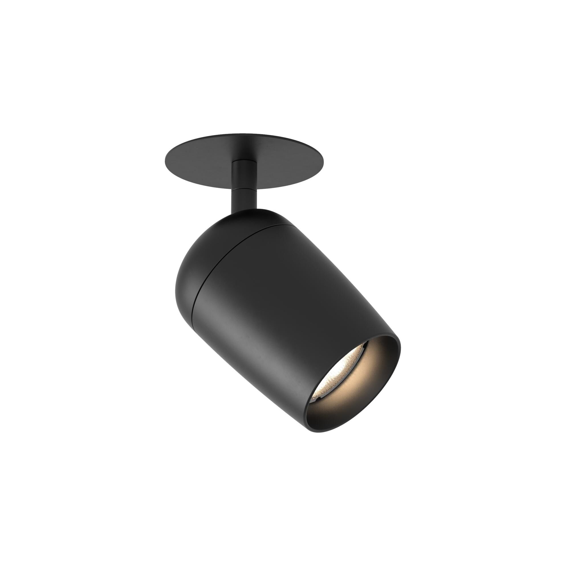 Koto Inf&auml;lld Taklampa Matt Svart
