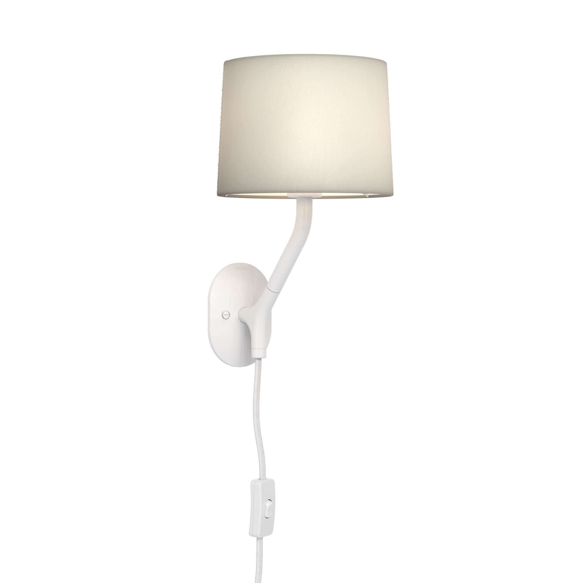 Arbor V&auml;gglampa Matt Vit