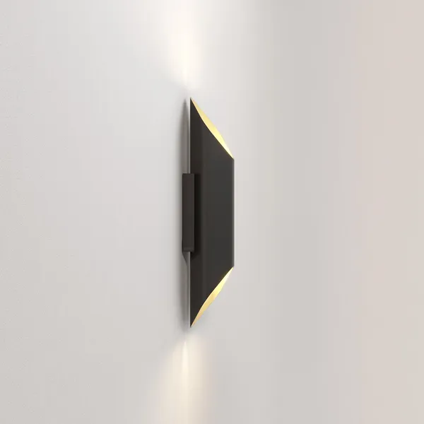 Applique Ako 420 Phase Opaco Nero/ Oro