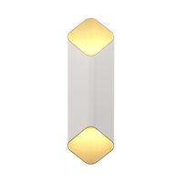 Ako 420 Phase Wandlamp Mat Wit/Goud