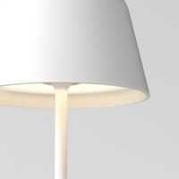 Nomad Draagbare Tafellamp Wit