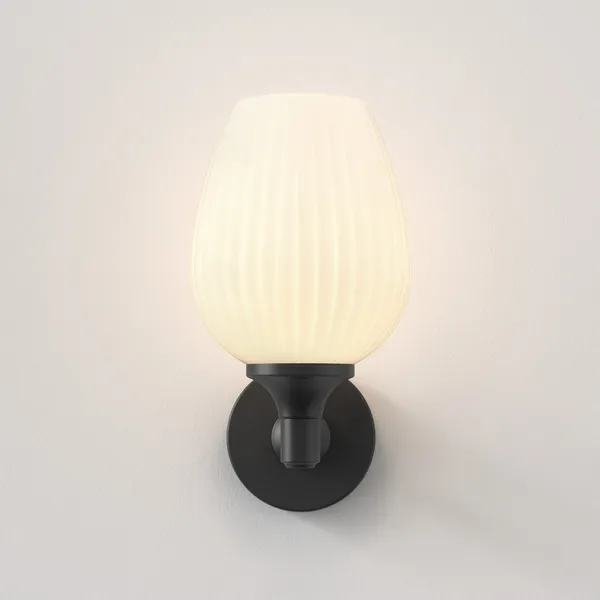 Liberty Vegglampe Matt Sort