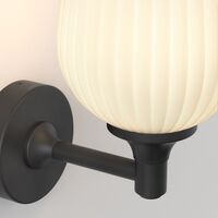 Liberty Vegglampe Matt Sort