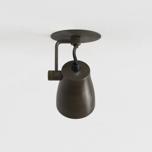 Juno Einbau- Deckenleuchte Bronze