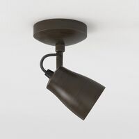 Juno Single Ceiling Light Bronze