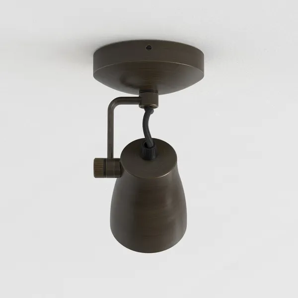 Juno Single Ceiling Light Bronze