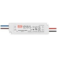 LED Driver CV 12V 20W Non Dimmable White