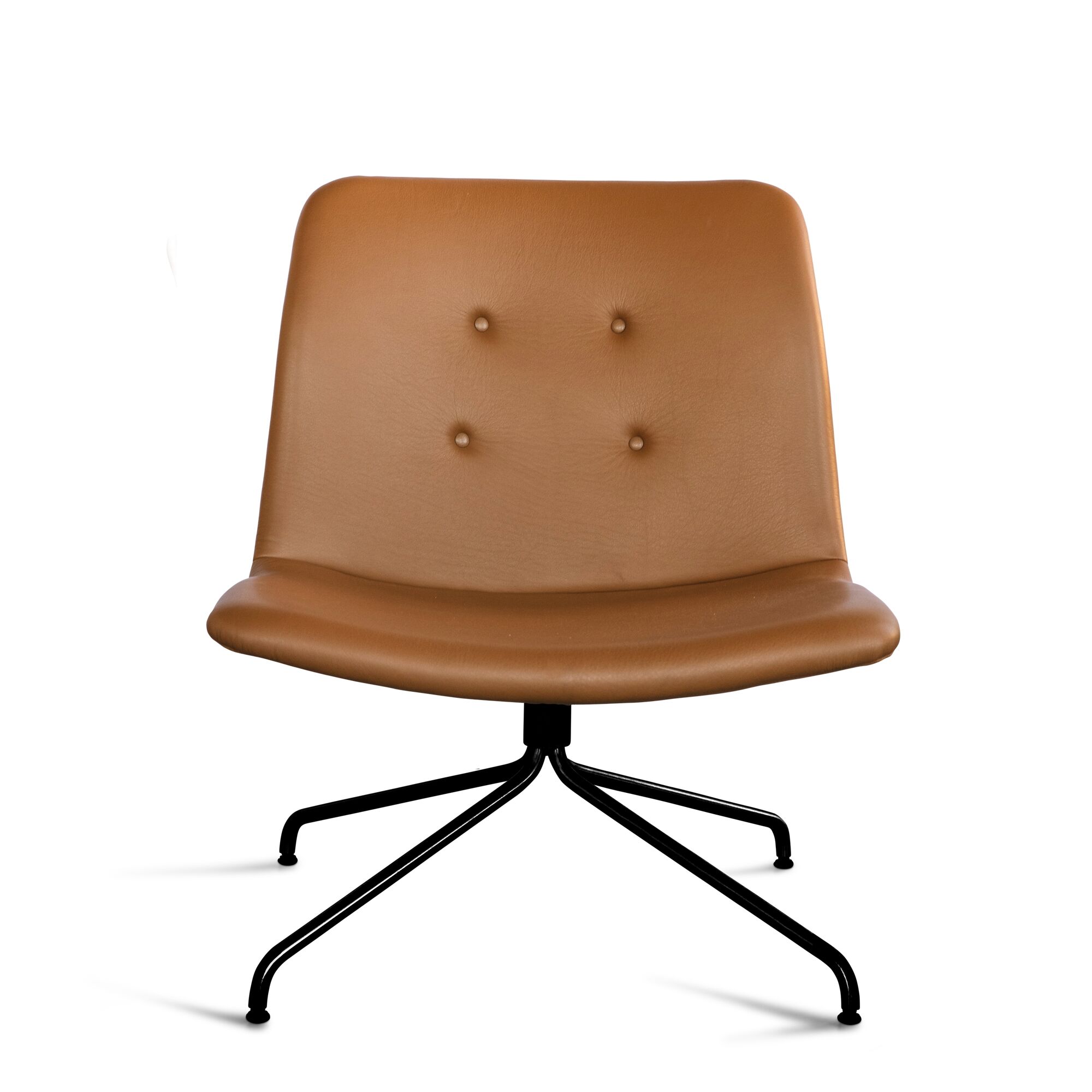 Bent Hansen Primum Lnestol Sort/Cognac