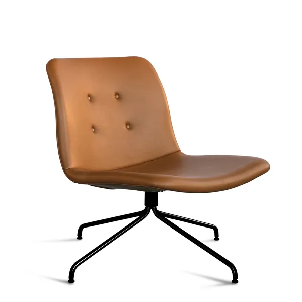 Bent Hansen Primum Lounge Chair Black/ Cognac