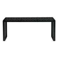 Bent Hansen Plaited Bench Core Leather/Black