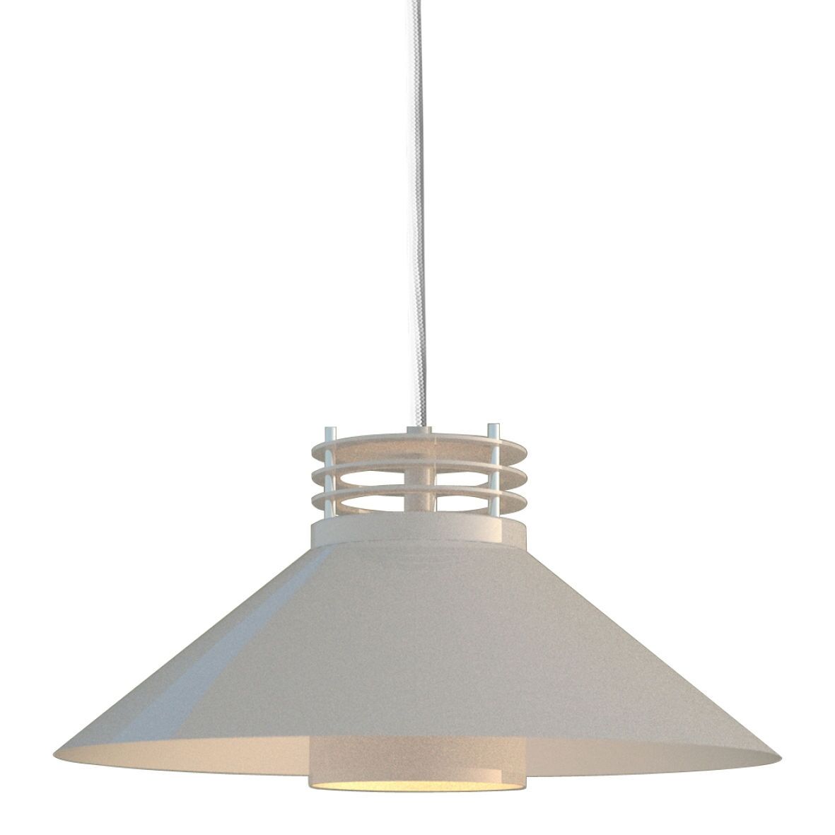 Basic 260N Taklampa Vit Matt