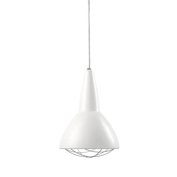 Grid Pendant Bright White