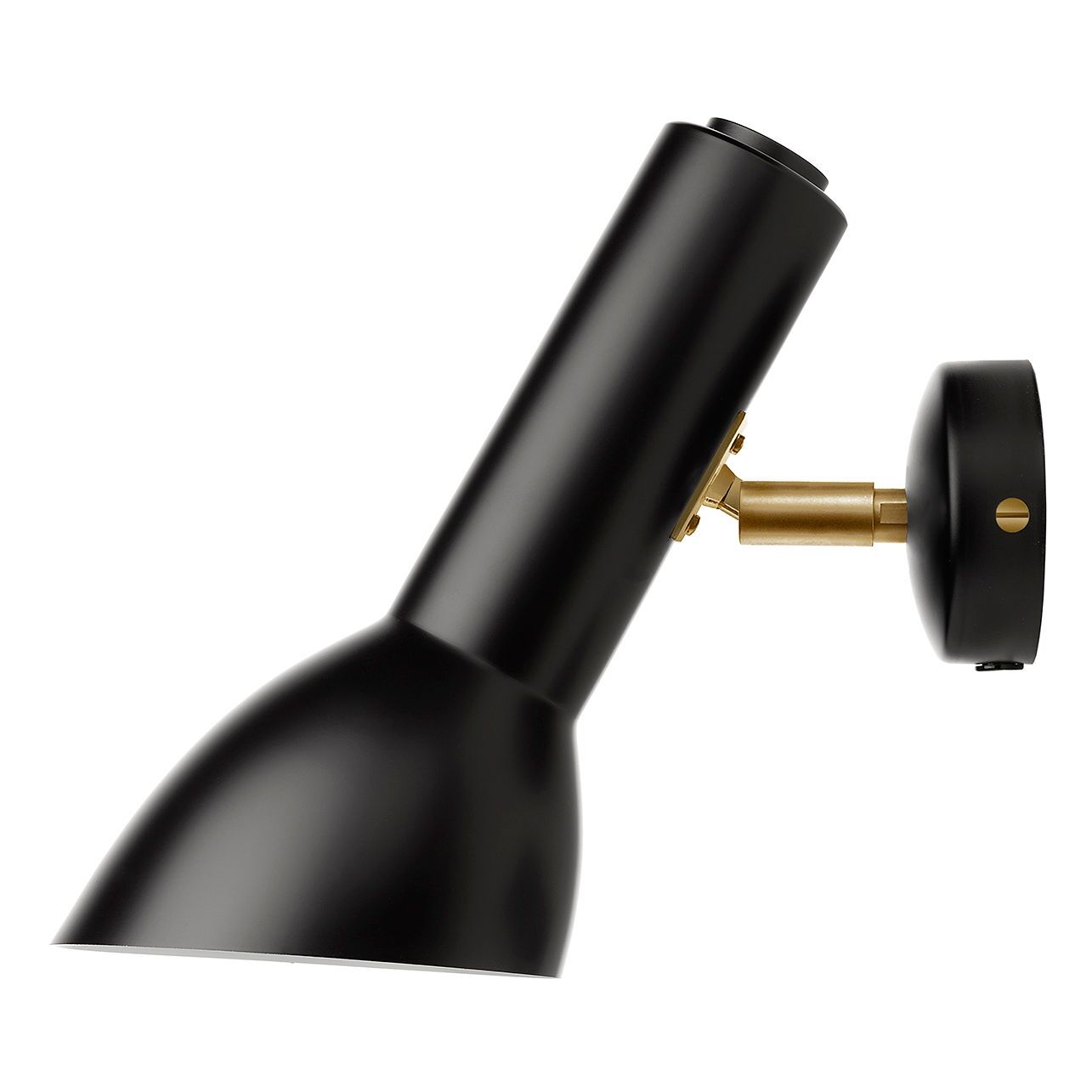 Oblique V&auml;gglampa Svart/ M&auml;ssing