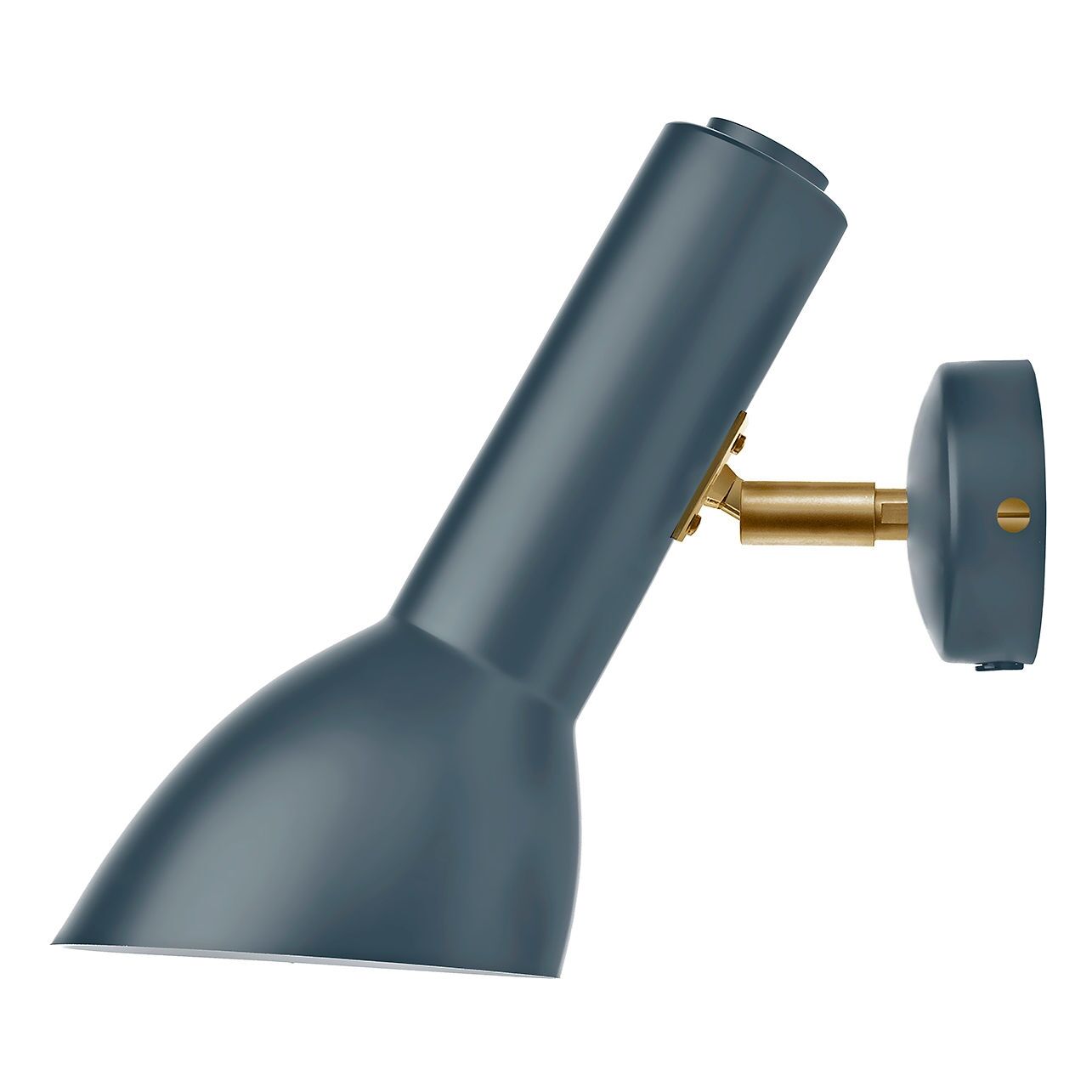 Oblique V&auml;gglampa Petroleumbl&aring;/M&auml;ssing