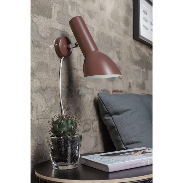 Wandlampe Chrom/ Sand