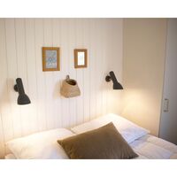 Wandlampe Chrom/ Sand