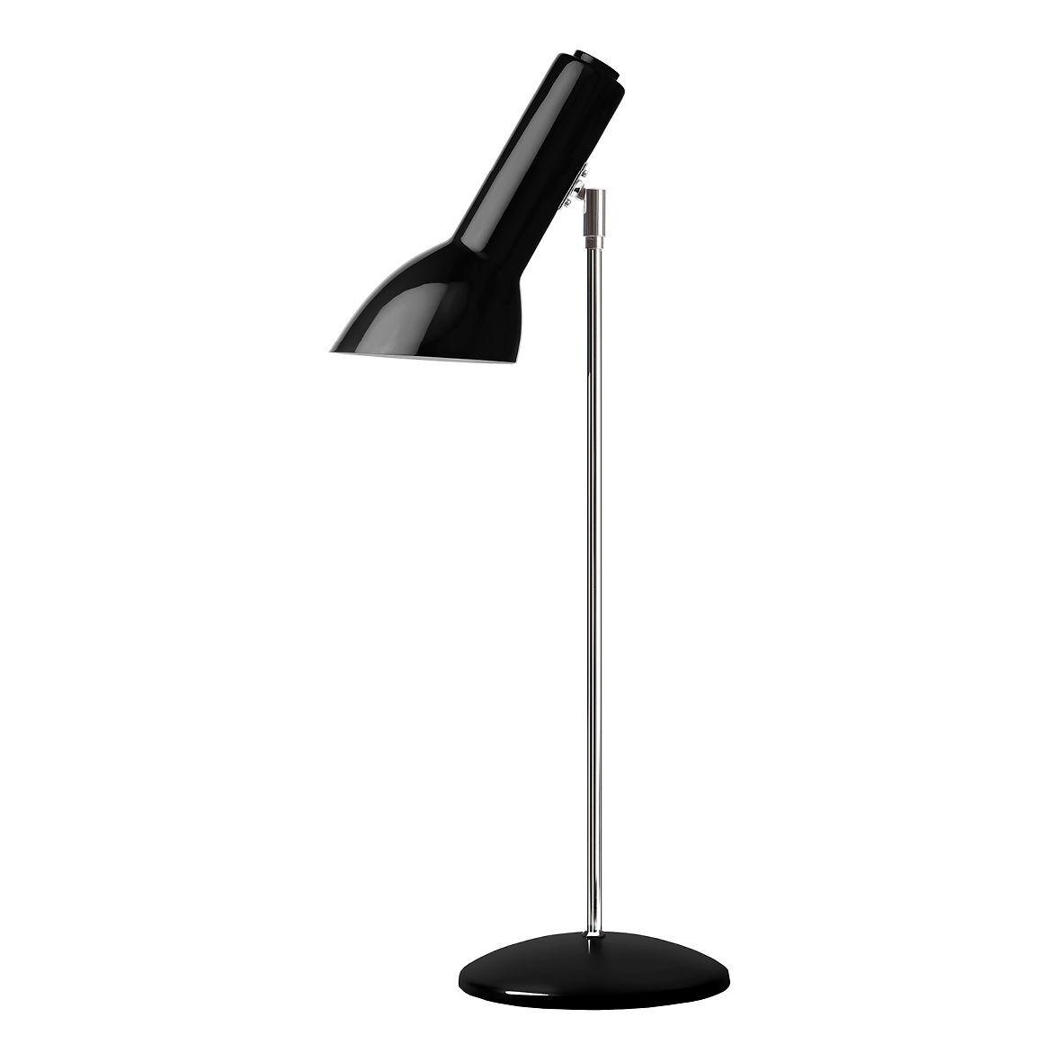 Oblique Bordslampa Svart Blank