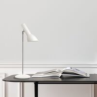 Oblique Bordlampe Sort/Messing