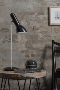 Oblique Table Lamp Flint Gray